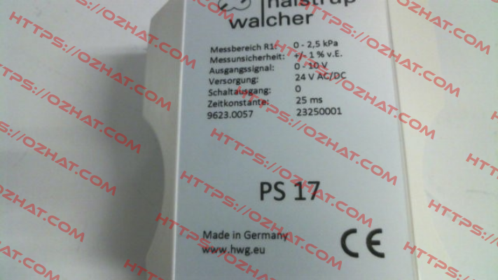 9623.0057 Halstrup Walcher