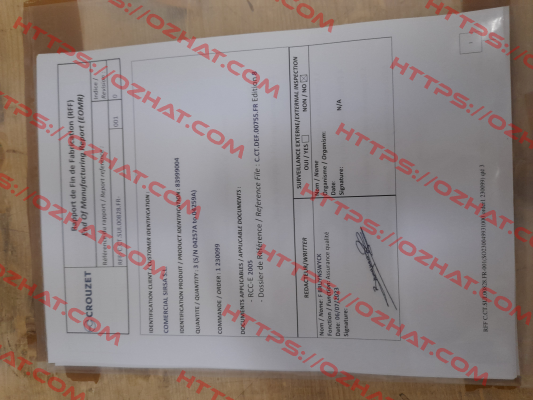 CSVSWI40/ costs EOMR (ref 83999004) Crouzet