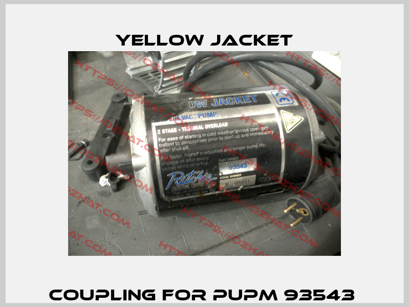 Coupling for pupm 93543  Yellow Jacket