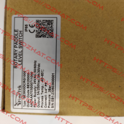 P/N: SE3800DCRG1000 Type: SEX20000-AADAAA703G00711000 Finetek