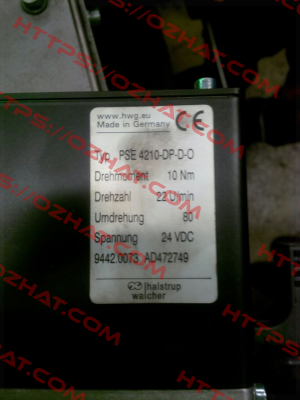 PSE4210-DP-D-O  Halstrup Walcher