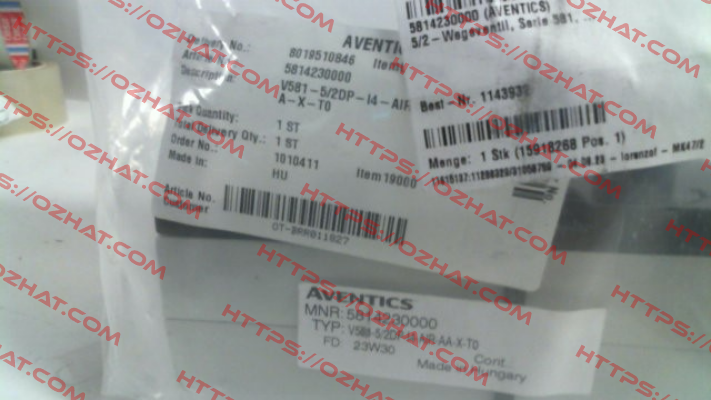 5814230000 Aventics