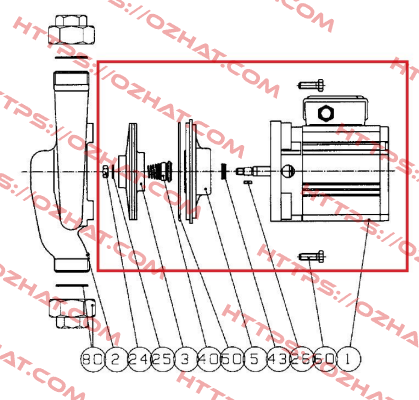 ASP-32/H 3.0kW 400/230 V 60Hz Kolmeks