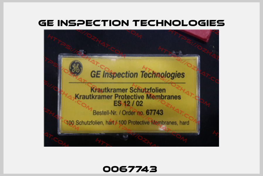 0067743  GE Inspection Technologies