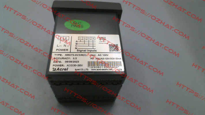 AMC72-AV3/M Shanghai Acrel Ltd.