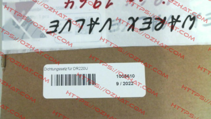 1005610 / Seal and wear parts set Warex