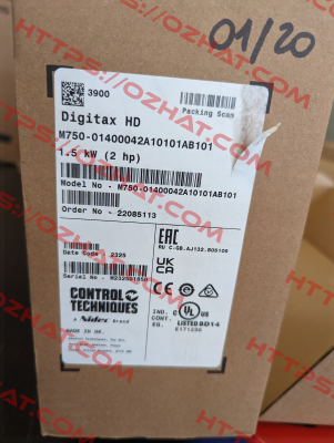 M750-01400042A10101AB101 Nidec