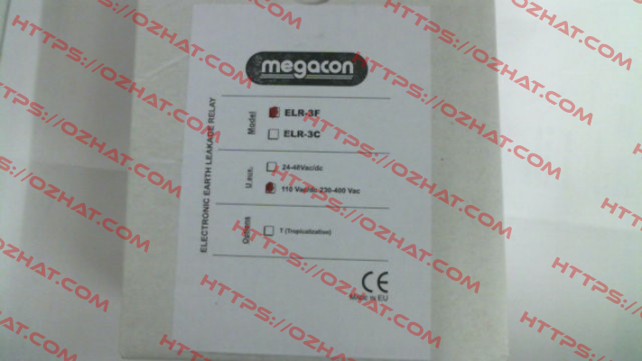 ELR-3F110/400V (604038) Megacon