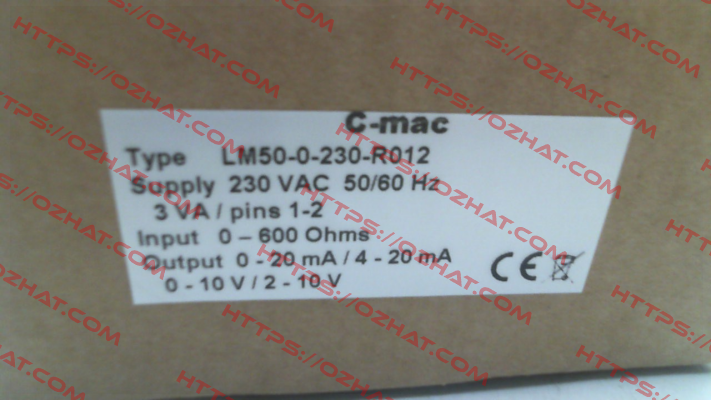 LM50-0-230-R012 C-mac (Comadan)