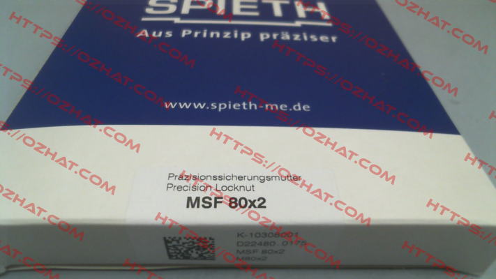 MSF 80x2 (K-10308001) Spieth