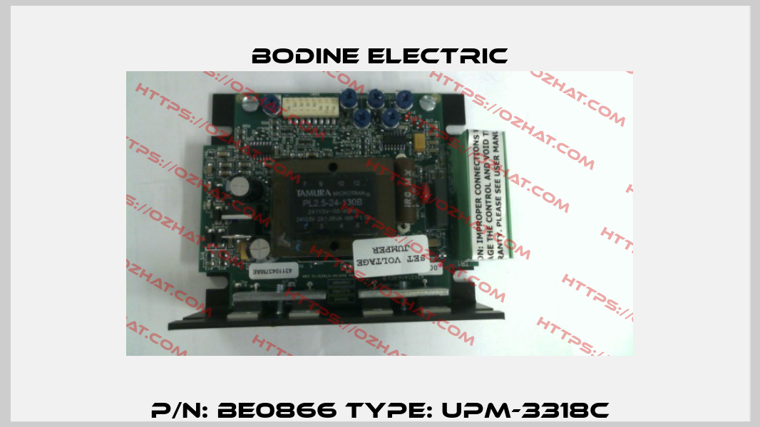 P/N: BE0866 Type: UPM-3318C BODINE ELECTRIC
