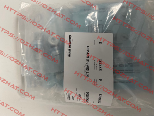 DDK30200 Bijur Delimon