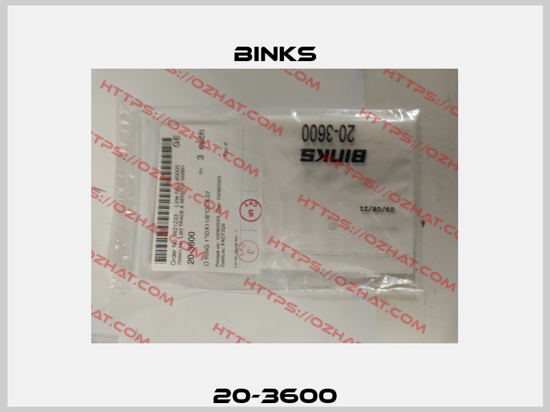 20-3600 Binks