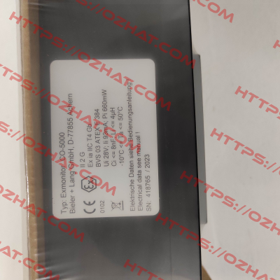 12.600580.4 / Exmonitor CO-1000 Bieler Lang