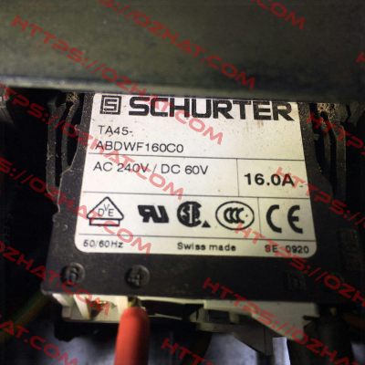TA45-ABDWF160C0 (1 pack, 1x20 pcs)  Schurter