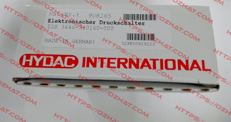 908265 / EDS 3446-3-0160-000 Hydac
