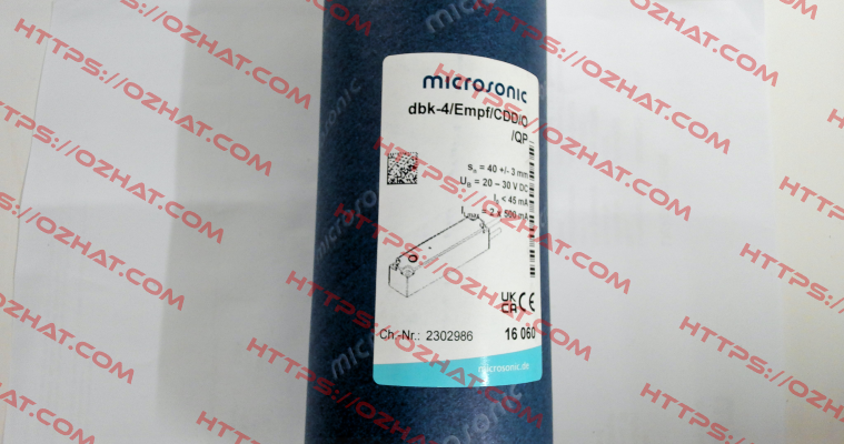 dbk-4/Empf/CDD/O/QP Microsonic